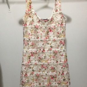 Lacy form-fitting dress